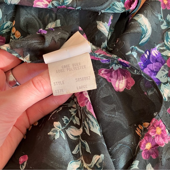 Moments vintage floral slip dress and robe! - Picture 6 of 10